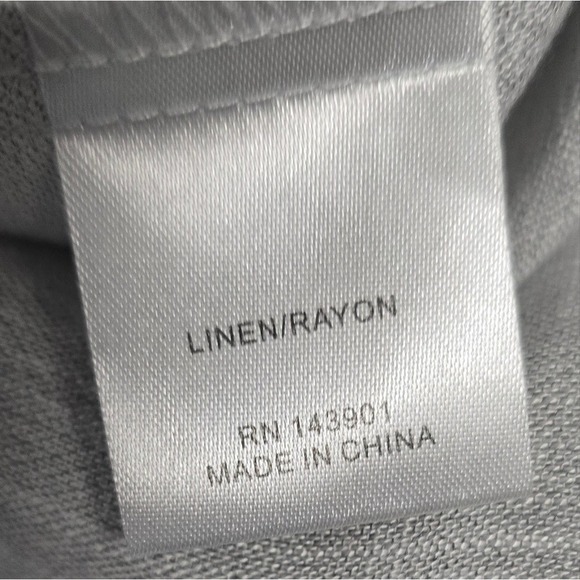 Coco & Carmen Women XXL Linen Rayon Eco Coco Shirt Pants Sustainable Natural NWT - Picture 4 of 16